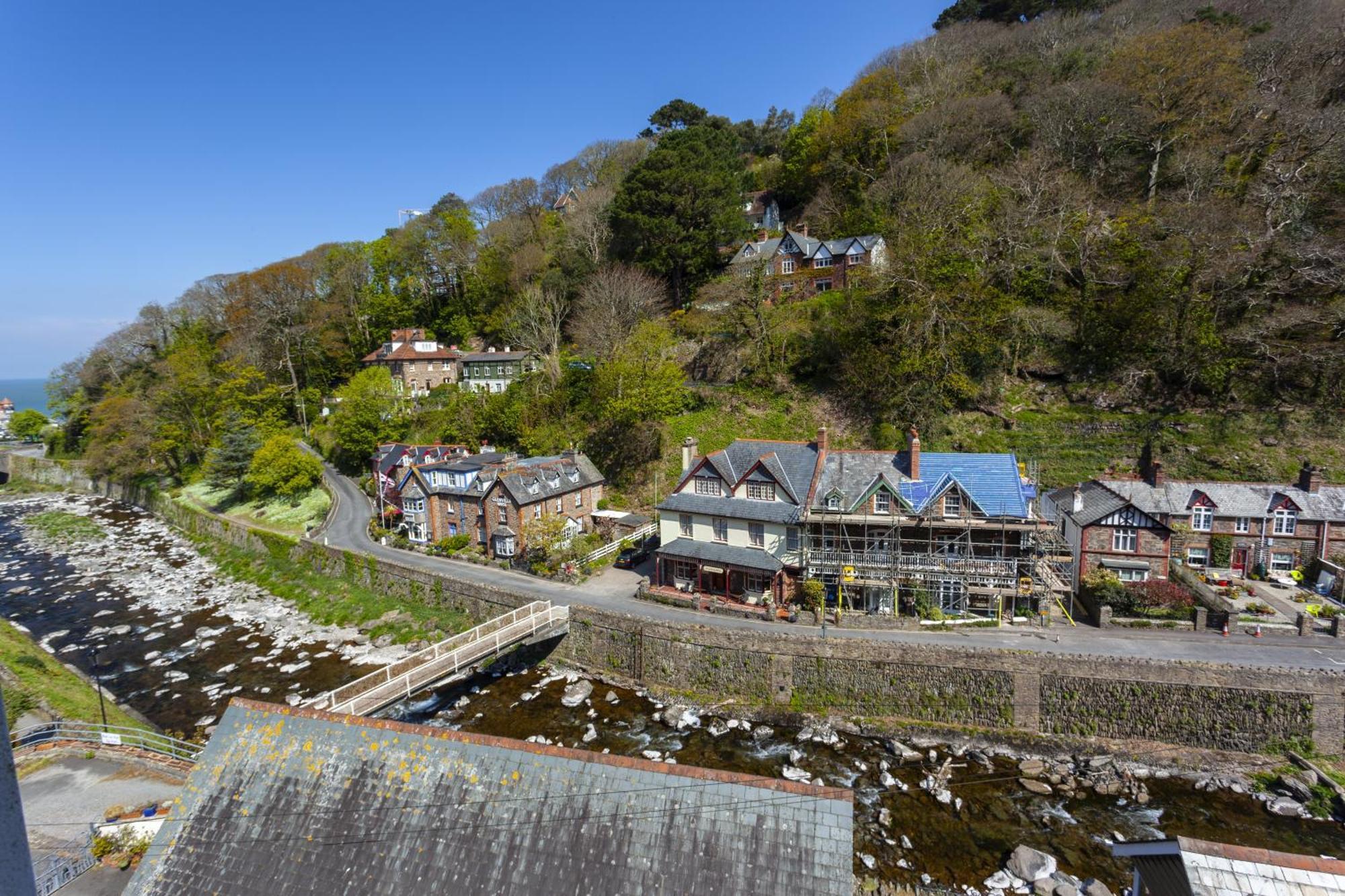 Lorna Doone Cottage, Lynmouth Esterno foto